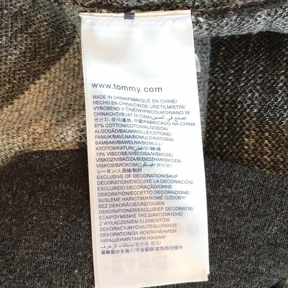 🔴EUC Tommy Hilfiger gray ombre weekender size Large - Picture 5 of 6